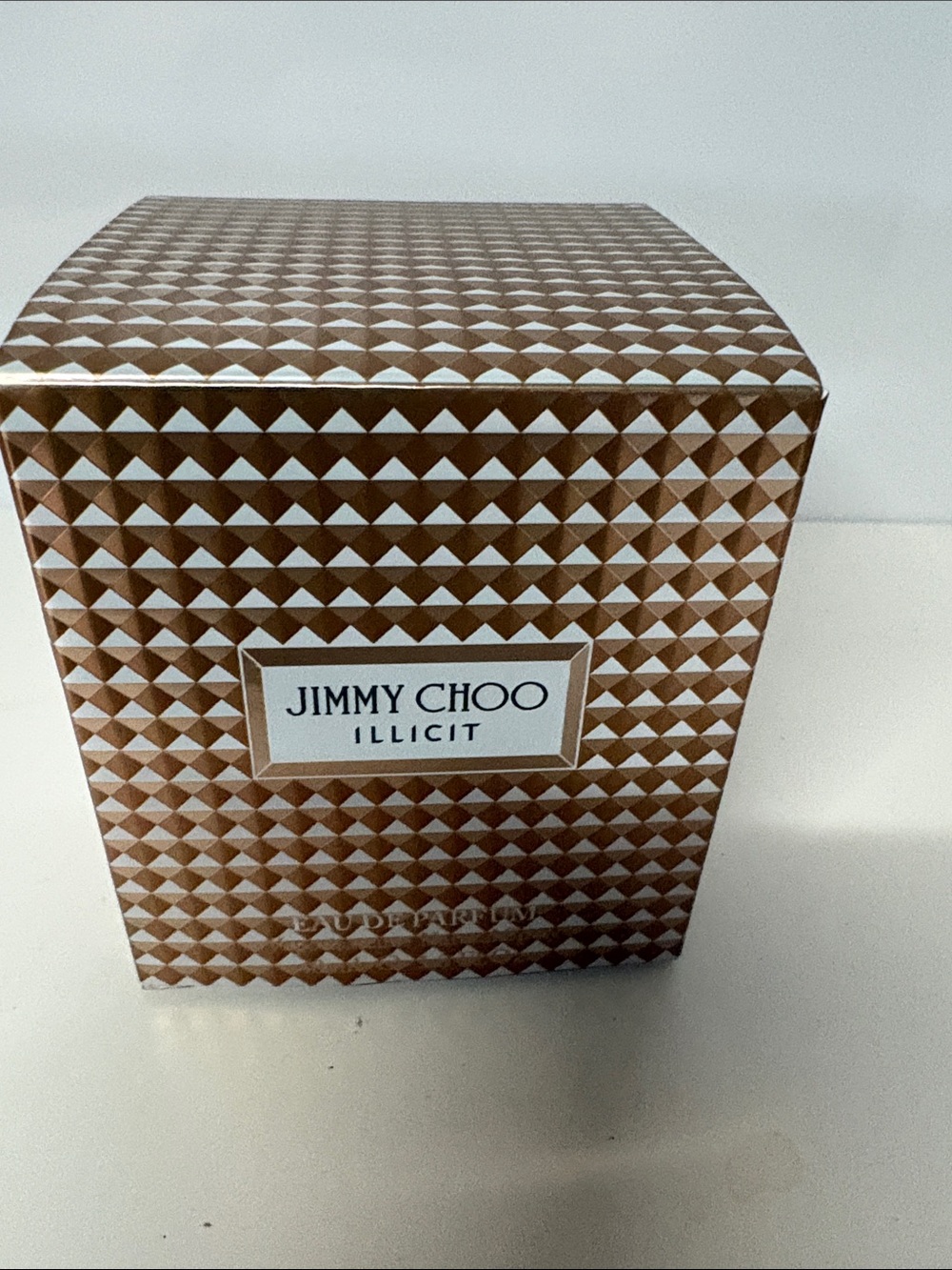 Jimmy Choo perfume brown Geometric Decorative Box